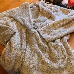 Super Soft, Super Cozy Gray Cardigan